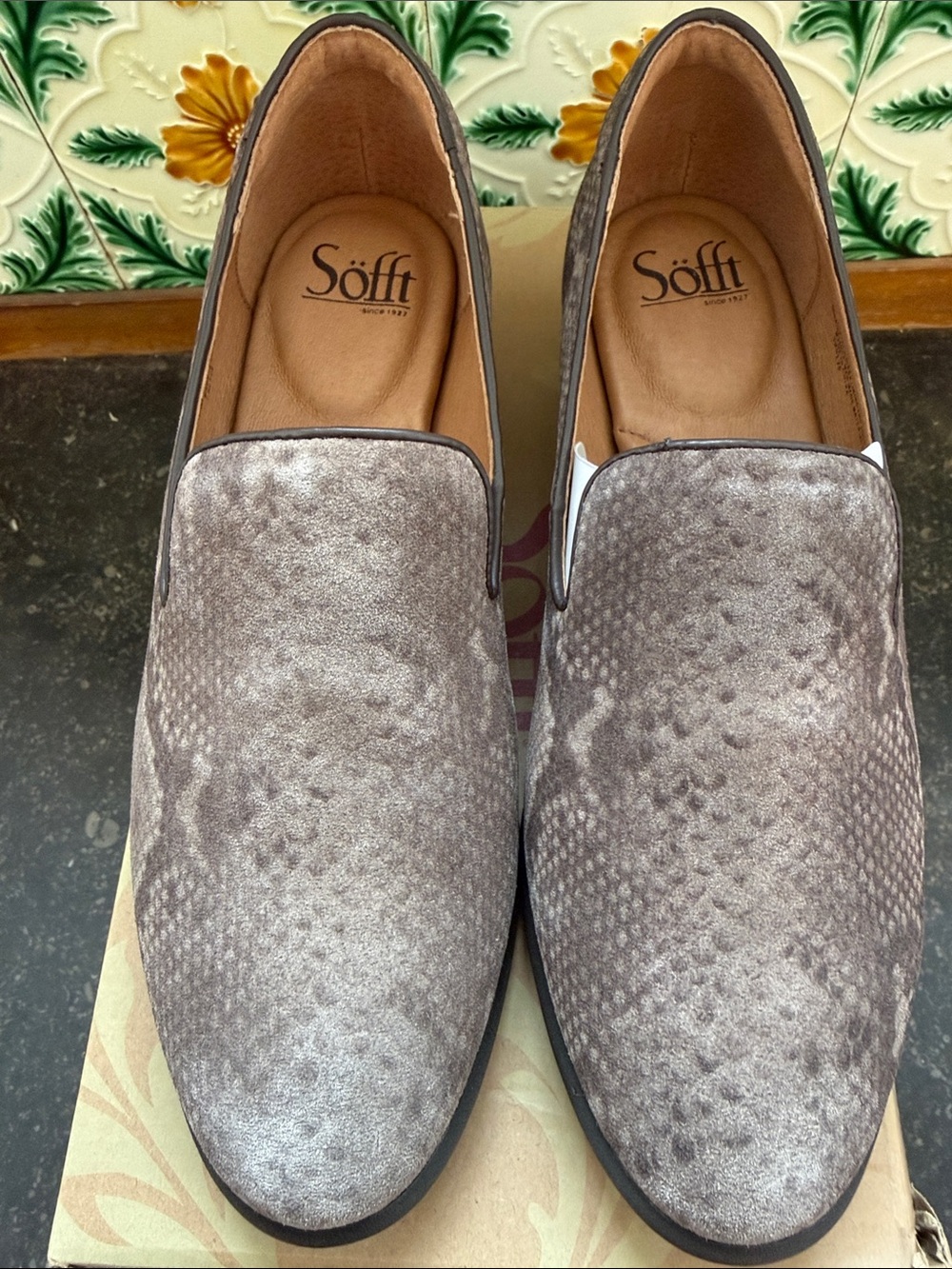 SOFFT Women’s Taupe  Slip-On Loafers